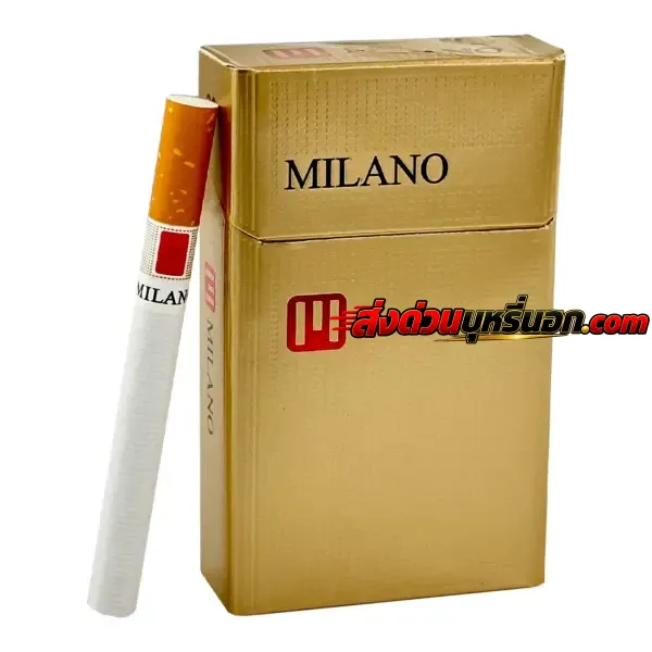 บุหรี่นอก Milano มิลาโน่ ทอง ส่งด่วน